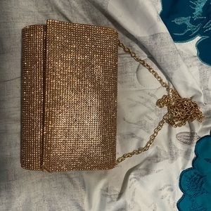 Rose Gold Crossbody Bag